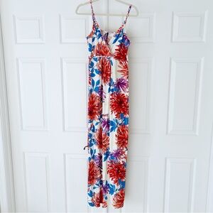 Seraphine Floral Print Maxi Maternity Nursing Summer Dress Sz